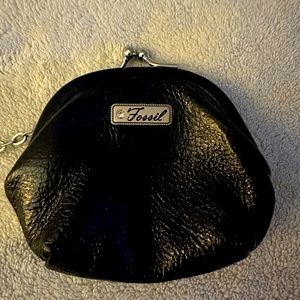 Fossil Coin Purse Keychain
